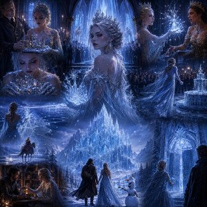 The frozen castle by Lyne Stories