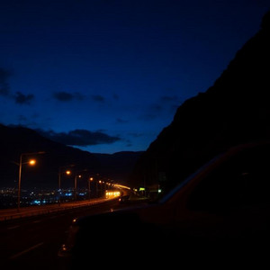 Midnight Afterglow by darkfish