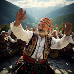 Kavkaz Dance - Aварская Лезгинка с Тамбурами  Avar Lezginka Traditional Dance