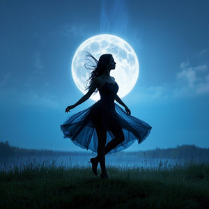 Moonlight Rays, The Dancing Girl by MANULLANG TASTI
