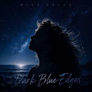 Dark Blue Edges by Minz Green