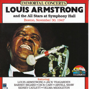 Hall 洋楽 Armstrong at Satchmo Louis Symphony