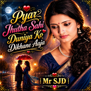 Pyar Jhutha Sahi Duniya Ko Dikhane Aaja by Mr SJD