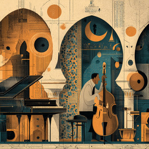 Lunar Jazz Garden by Silk Meridian