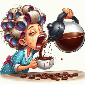 Abuelita, No Tome Tanto Café by Liora Sunny