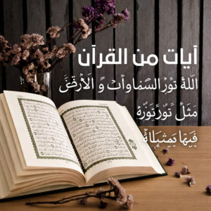 اللَّهُ نُورُ السَّمَاوَاتِ وَالْأَرْضِ ۚ مَثَلُ نُورِهِ كَمِشْكَاةٍ فِيهَا مِصْبَاحٌ by آيات من القرآن