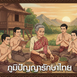 ภูมิปัญญารักษาไทย by น้องเดียว สุวรรณแว่นทอง