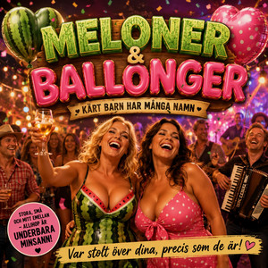 Meloner och ballonger by Tuppe