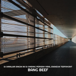 Bang beef - DJ Dimalam Dingin Ini DJ Dinding Pemisah Viral Enakeun Terfavorit