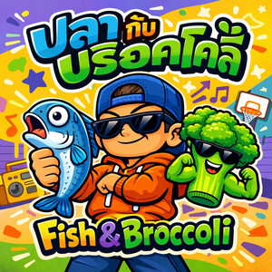 ปลากับบร็อคโคลี่ (Fish & Broccoli) by เด็กดูดี
