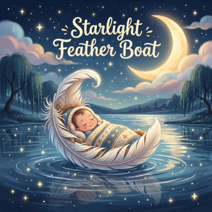 STARLIGHT FEATHER BOAT by Olivia´s Moonlit Room