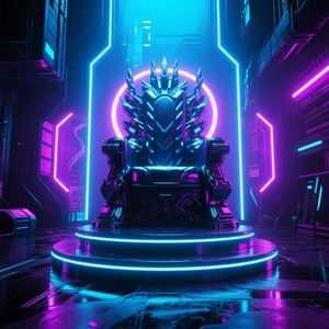 Neon Throne by RIA NOVA JUSTIANI