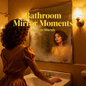 Bathroom mirror moments by Saffron Marsh