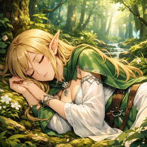 Elven Slumber by Ferro Static