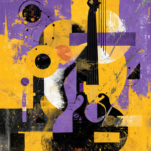 Saffron Jazz Fractals by Darin Coley