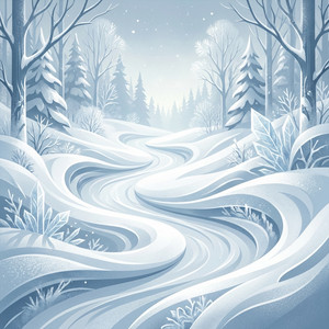 Winding Snow by Tekhno Lumen