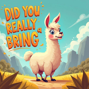 Did you really bring a llama