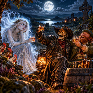 The Banshee Can't Mourn Me by Blackbone Lantern