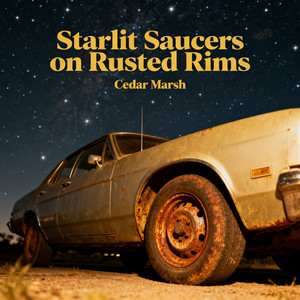 Starlit saucers on rusted rims by CEDAR MARSH