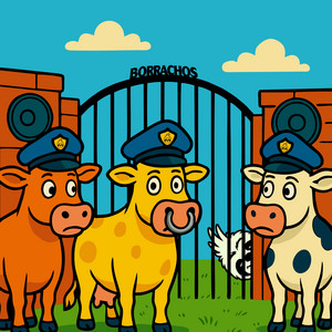 Keiner lässt die Bullen rein by Borrachos
