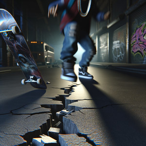 Silver Linings on Asphalt by Vynes