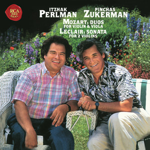 Mozart: Duos for Violin & Viola / Leclair: Sonata for 2 Violins cover