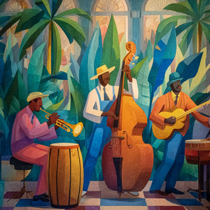 Lunar Drift Café by Serenity Klar Trio