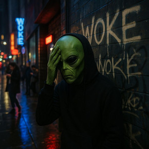 Woke but sleepwalking by Rizz Random