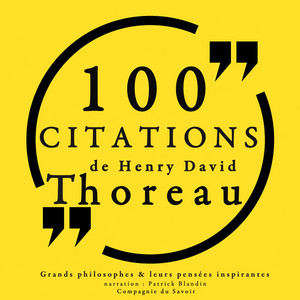100 citations de Henry David Thoreau (Collection 100 citations)