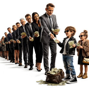 Give Kids All the Money! by MEMEDROP, De Tekentovenaar, Funny Songs