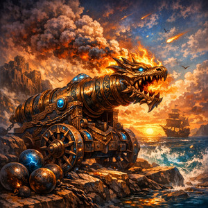 Bronze Cannon by Kairo V