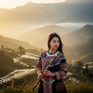 Sáo Trúc Hoàng Anh - Cảnh Đẹp Núi Rừng Tây Bắc - Sáo Mèo Hay Nhất