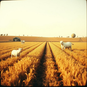 HoW NoW BroWn CoW (òVó eyes of the world mix) by Tractors & Flowers