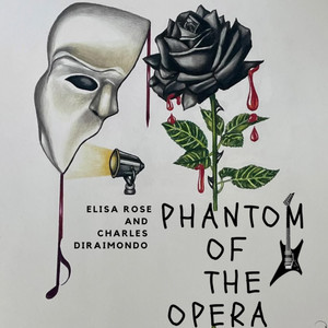 Phantom Of The Opera Rose And Mask