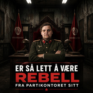 Er så lett å være rebell fra partikontoret sitt by Merkel I Knipe