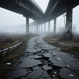 Broken Roads by ERIZAL L57