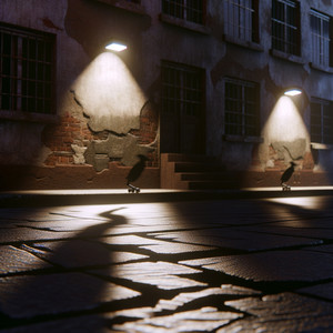 The thief at the bus stop by rennix