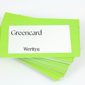 Greencard by Werttyu