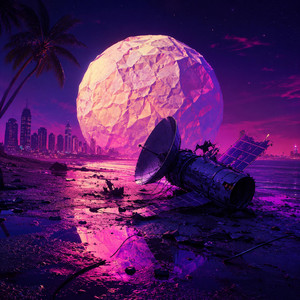 Paper Moons and Broken Satellites by Violetwave, Aurora Lys