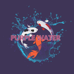 purple water by Giullesa