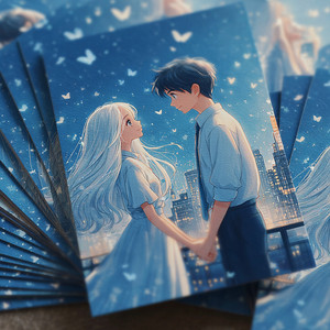 Pale Blue Love by Rikoa