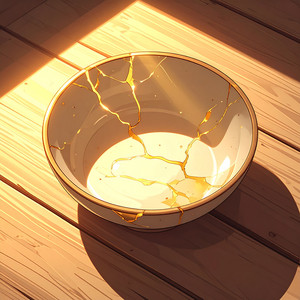 Kintsugi Gold by Maki Mood