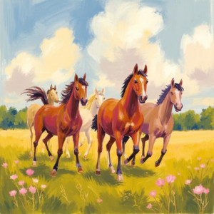 All the Pretty Little Horses by Jordan Mitchell-Haines