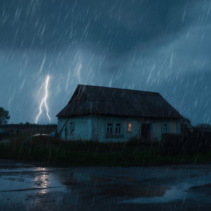 Rain and Close Thunder Cracks by Rain Harbor Album Cover