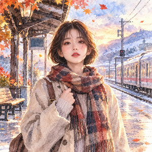 둘이서 낯선 역에 내려 by DDonGGoCat