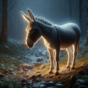 Quiet Rain by rain donkey