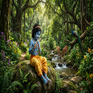Achyutam Keshavam Krishna Damodaram by Krishna Bhajans