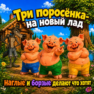 Три поросёнка-на новый лад by WOWAXOXMA