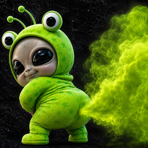 I ATE THE LETTUCE AT THE TACOBELL by POODI THE BABY ALIEN