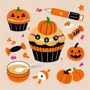 Halloween Cupcake Diy